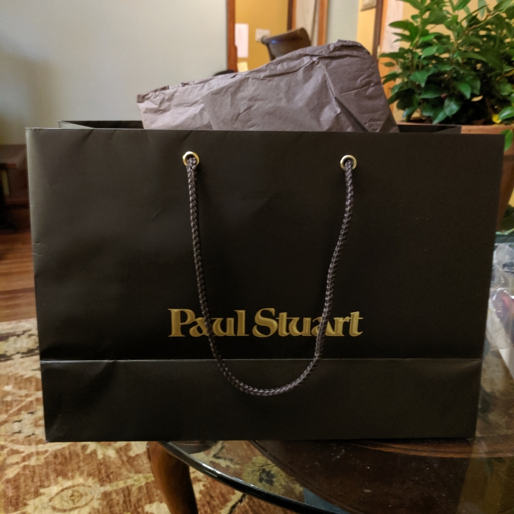 Paul Stuart empty bag 17"x12"